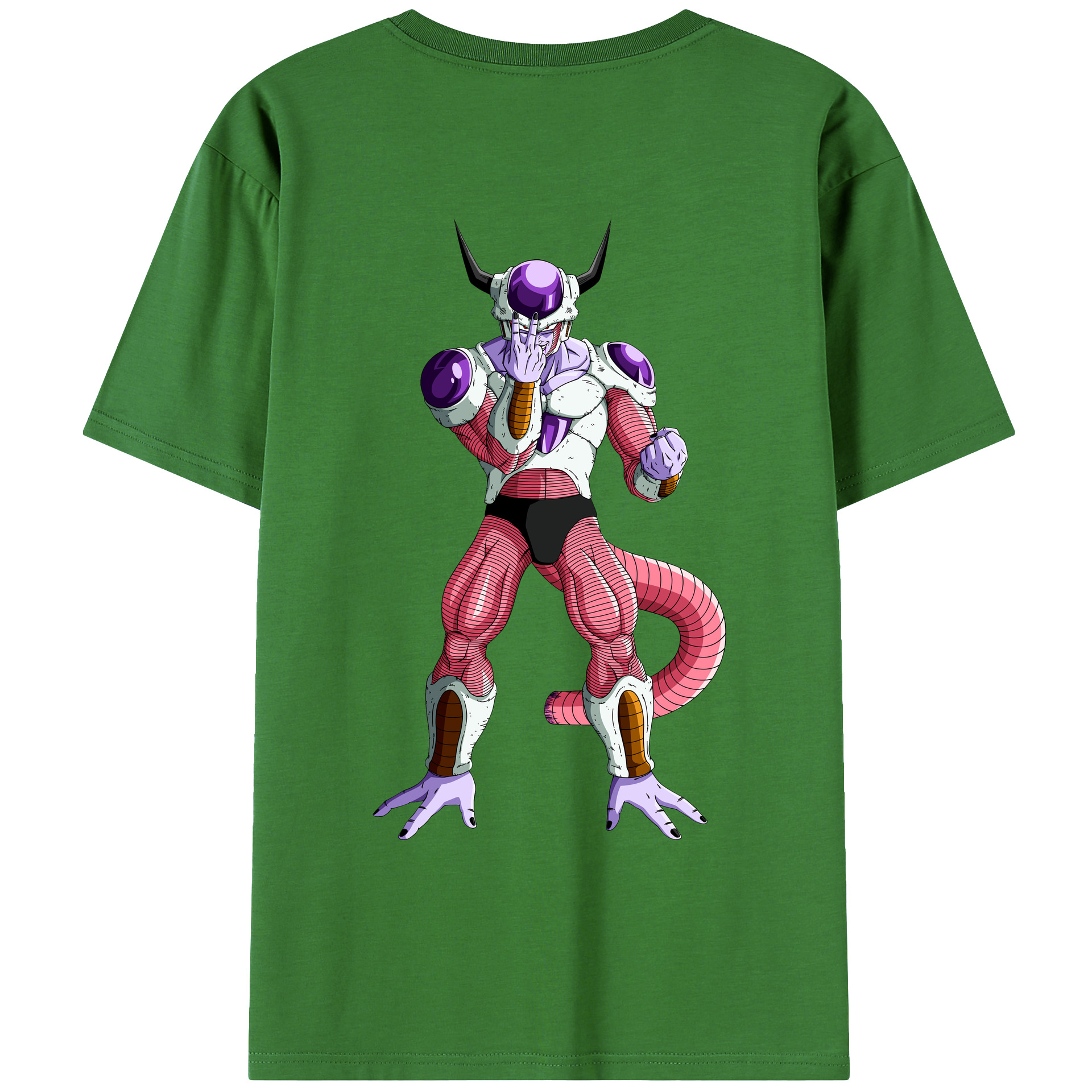 （画像用） ドラゴンボール フリーザ DRAGON BALL Frieza レディース半袖Tシャツ(バックプリント)